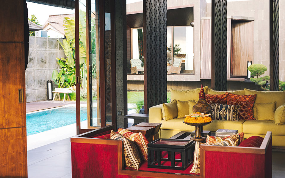 Villa Kayajiwa - Semi outdoor living area