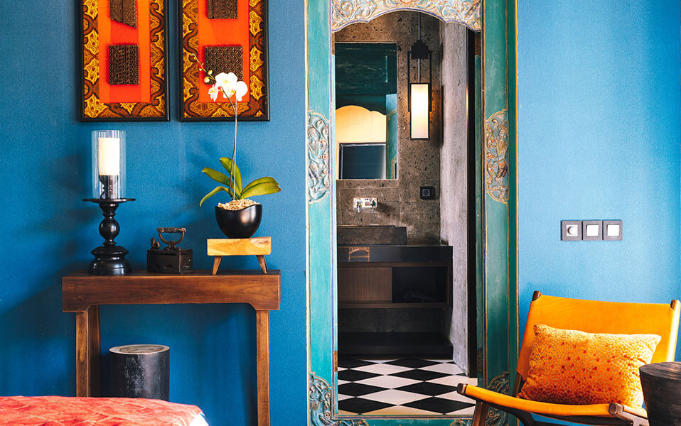 Villa Kayajiwa - Stylish senja room interior