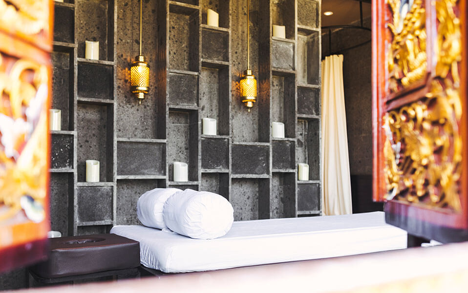 Villa Kayajiwa - Massage room setting